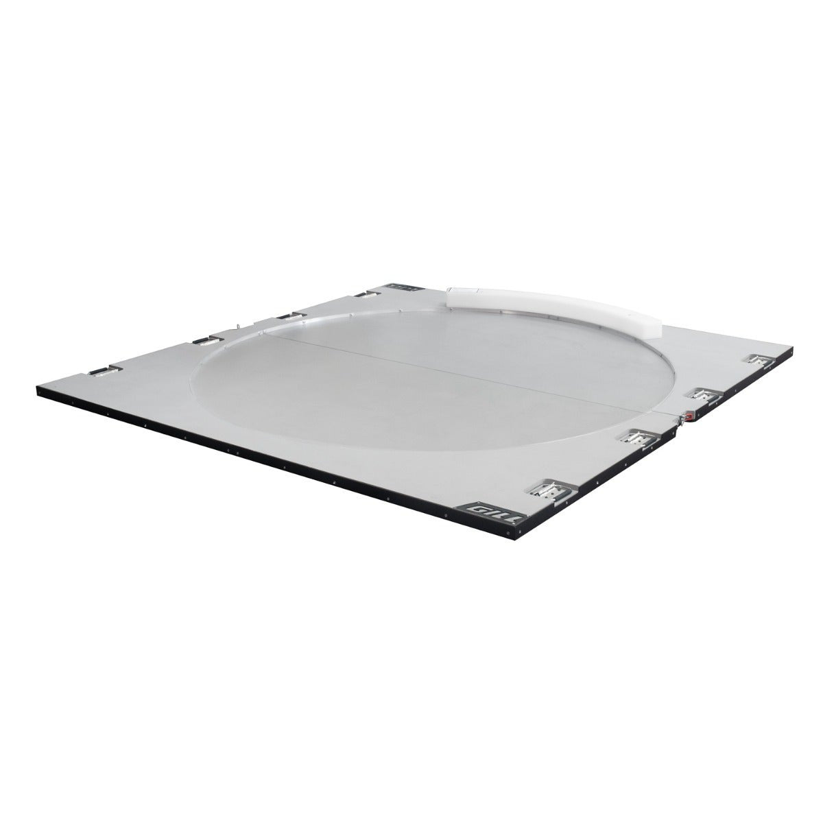 Gill championship portable indoor shot put and weight throw circle