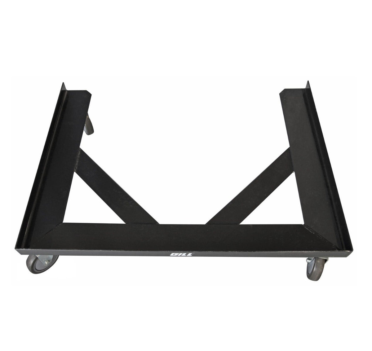 Four wheel base of the Gill flight hurdle cart