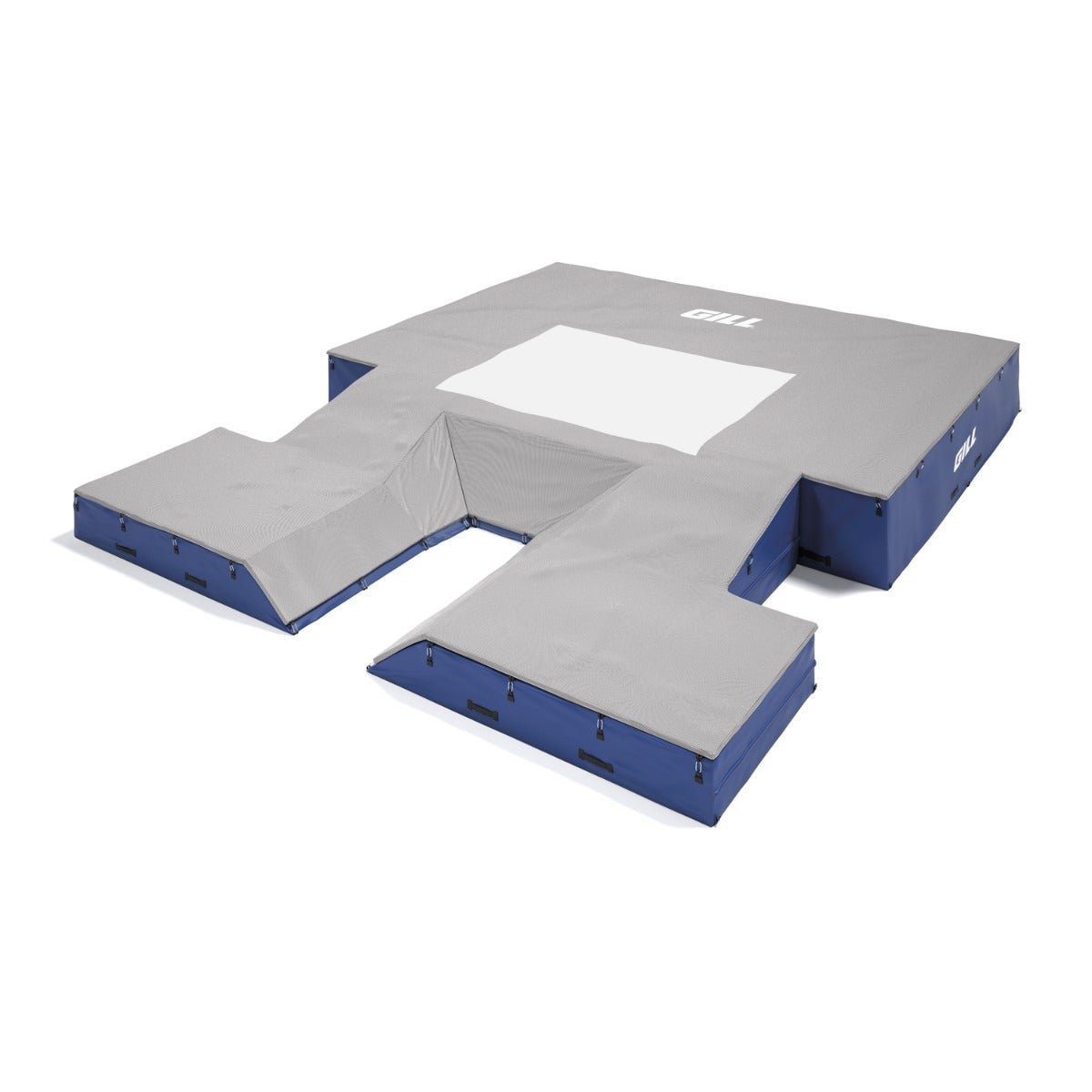 Gill G6 pole vault landing system with top pad