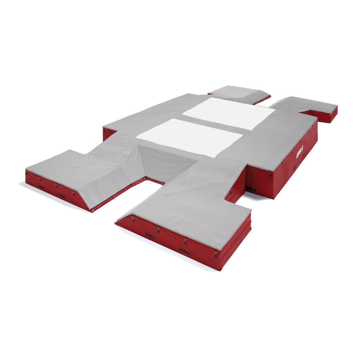 Gill G6 double front pole vault pit layout