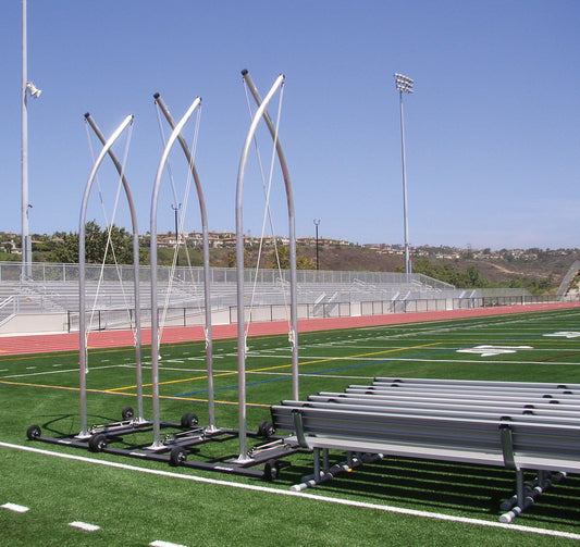 Gill high school portable discus cage