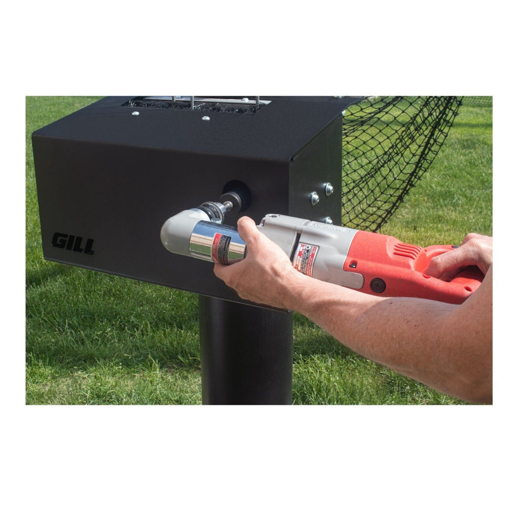 Gill Coliseum cage winch
