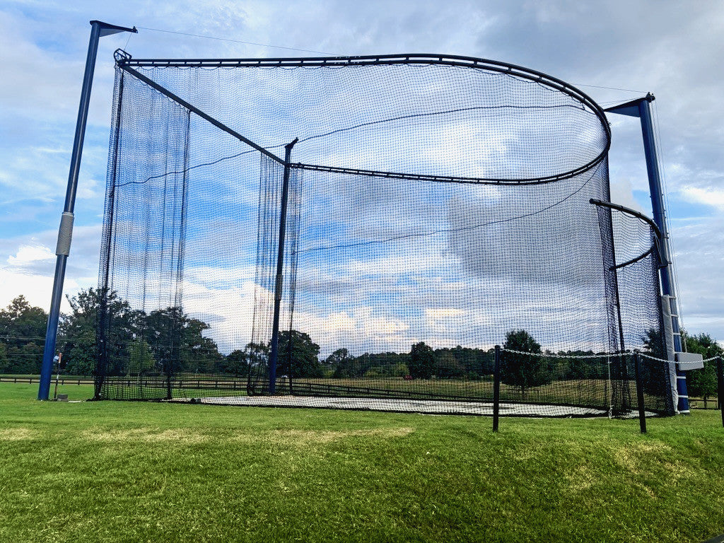 Gill Coliseum cage with rear door access