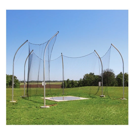 Gill high school aluminum discus cage