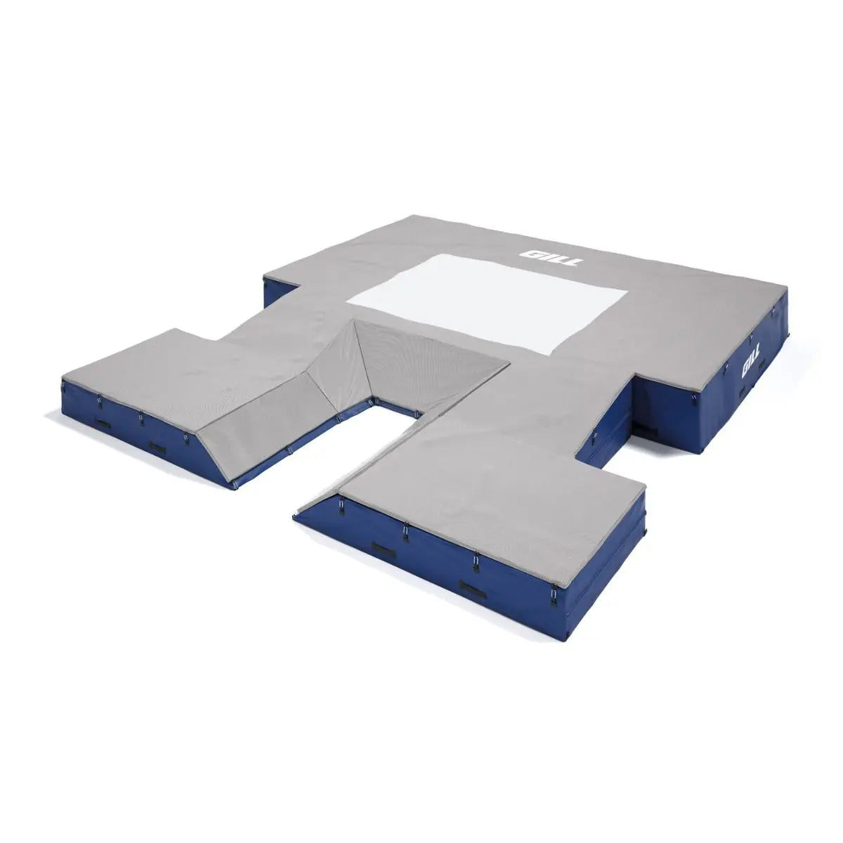 Gill pole vault landing system