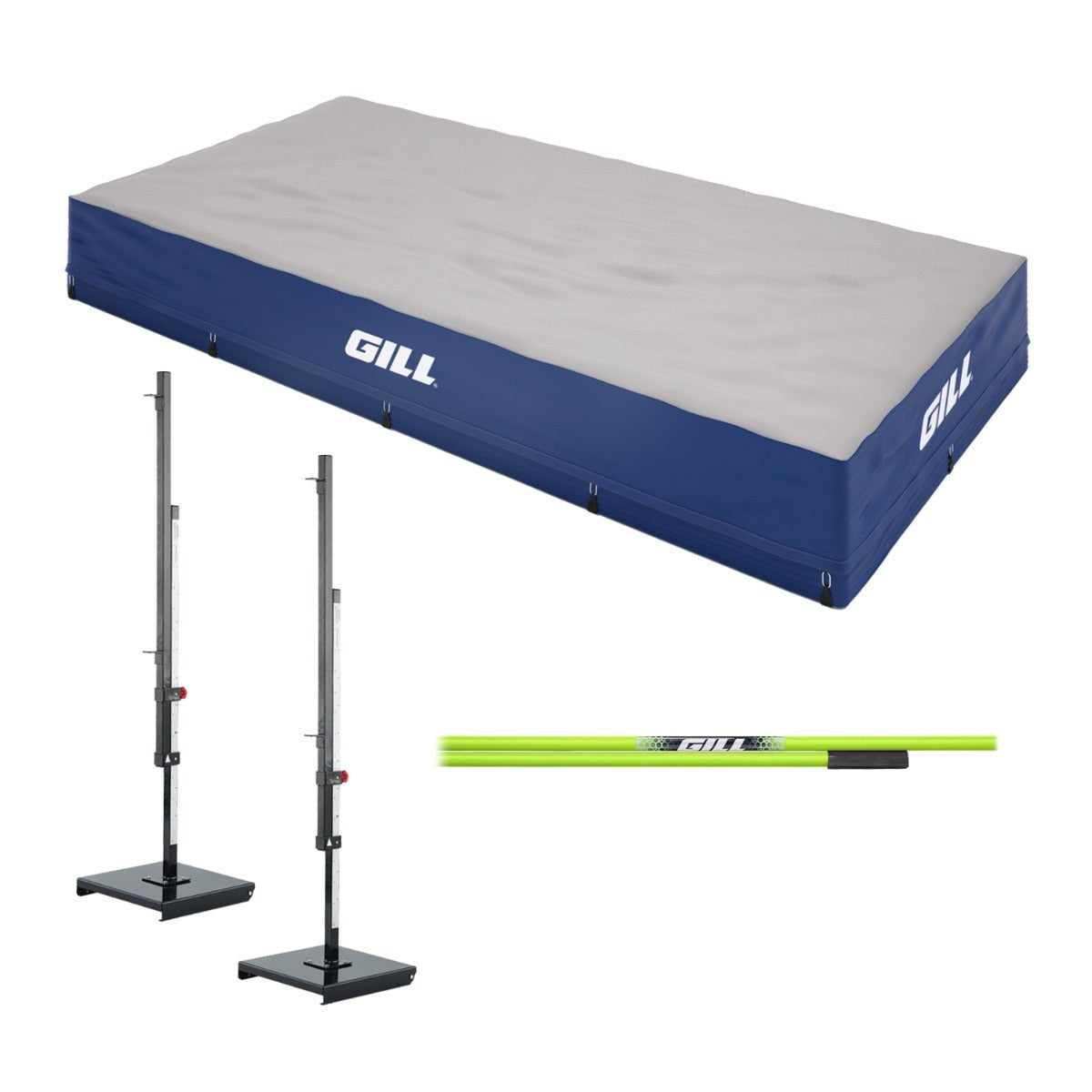 Gill Essentials high jump value pack with pit and standards